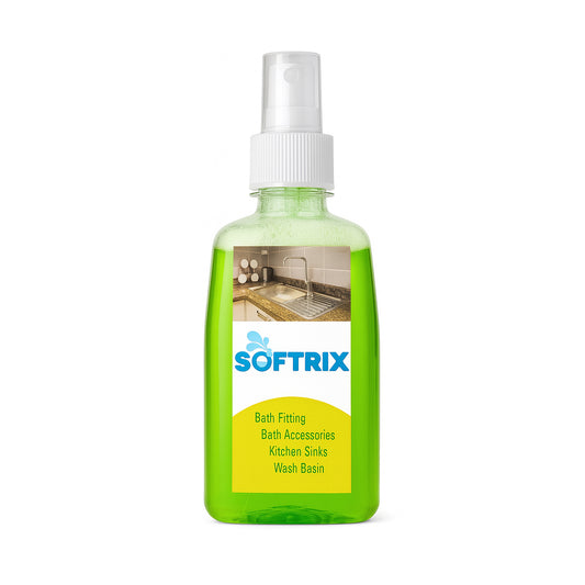 Softrix Hard Water Stain Remover Spray | CP Fitting & Bathroom Cleaner